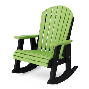 Heritage Adirondack Rocking Chair - The Charming Bench Company