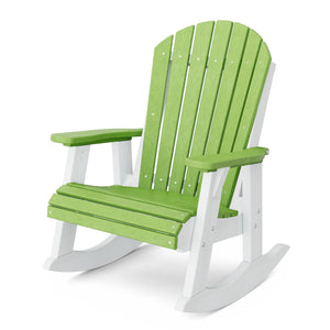 Heritage Adirondack Rocking Chair - The Charming Bench Company