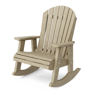Heritage Adirondack Rocking Chair - The Charming Bench Company