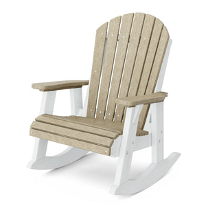 Heritage Adirondack Rocking Chair - The Charming Bench Company