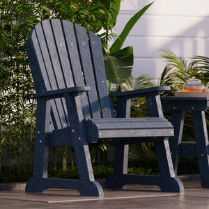 Heritage High Fan Back Chair - The Charming Bench Company