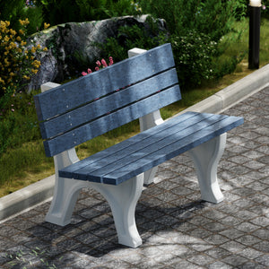 Heritage 4' and 6' Park Benches