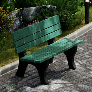 Heritage 4' and 6' Park Benches