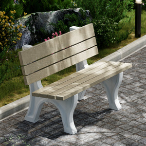 Heritage 4' and 6' Park Benches