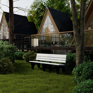 Heritage 4' and 6' Park Benches