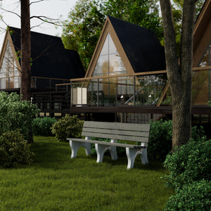 Heritage 4' and 6' Park Benches