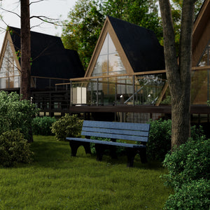 Heritage 4' and 6' Park Benches