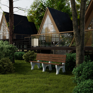 Heritage 4' and 6' Park Benches