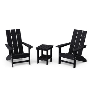 Freedom 3-Piece Modern Adirondack Set with Side Table
