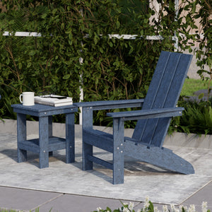 Freedom 3-Piece Modern Adirondack Set with Side Table
