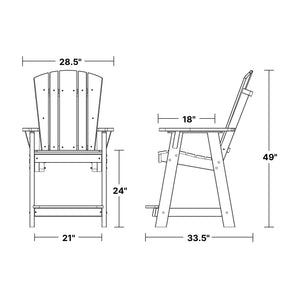Heritage Balcony Chair - The Charming Bench Company