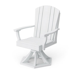 Heritage Swivel Dining Arm Chair - The Charming Bench Company