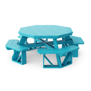 Heritage Octagon Picnic Table - The Charming Bench Company