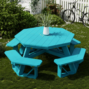Heritage Octagon Picnic Table - The Charming Bench Company