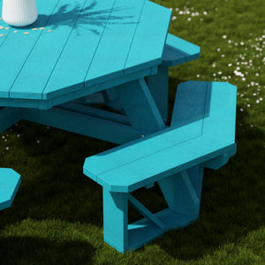 Heritage Octagon Picnic Table - The Charming Bench Company
