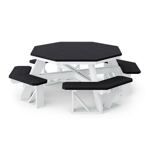 Heritage Octagon Picnic Table - The Charming Bench Company