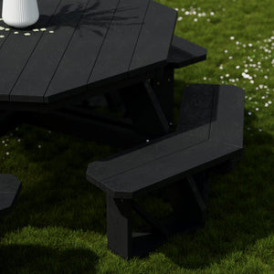 Heritage Octagon Picnic Table - The Charming Bench Company
