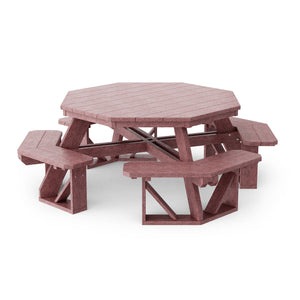 Heritage Octagon Picnic Table - The Charming Bench Company