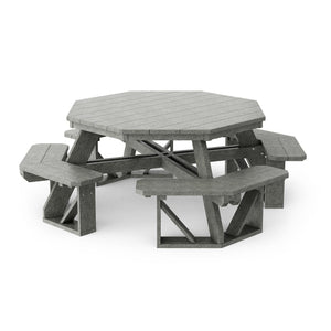 Heritage Octagon Picnic Table - The Charming Bench Company