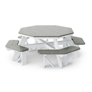 Heritage Octagon Picnic Table - The Charming Bench Company