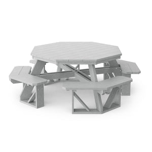 Heritage Octagon Picnic Table - The Charming Bench Company