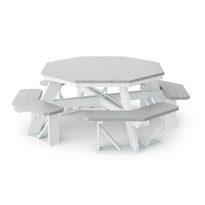Heritage Octagon Picnic Table - The Charming Bench Company