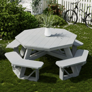 Heritage Octagon Picnic Table - The Charming Bench Company