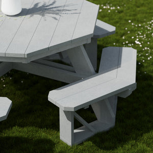 Heritage Octagon Picnic Table - The Charming Bench Company