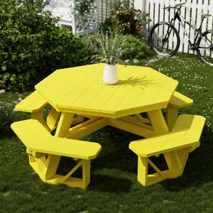 Heritage Octagon Picnic Table - The Charming Bench Company