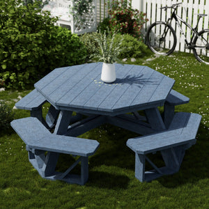 Heritage Octagon Picnic Table - The Charming Bench Company