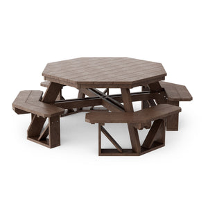 Heritage Octagon Picnic Table - The Charming Bench Company