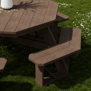 Heritage Octagon Picnic Table - The Charming Bench Company