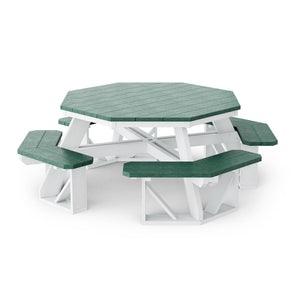 Heritage Octagon Picnic Table - The Charming Bench Company