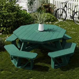 Heritage Octagon Picnic Table - The Charming Bench Company