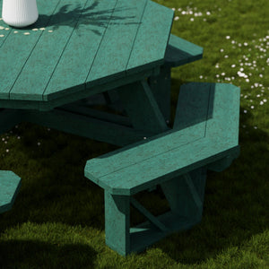 Heritage Octagon Picnic Table - The Charming Bench Company
