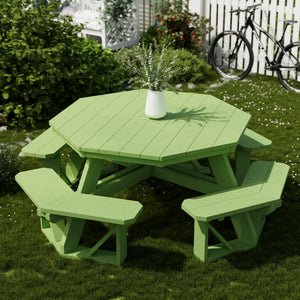 Heritage Octagon Picnic Table - The Charming Bench Company