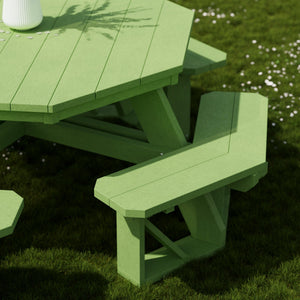 Heritage Octagon Picnic Table - The Charming Bench Company