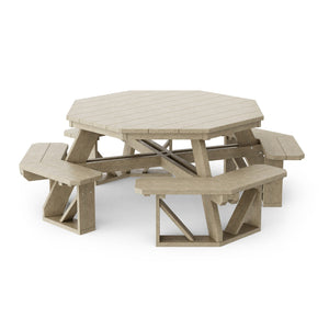 Heritage Octagon Picnic Table - The Charming Bench Company