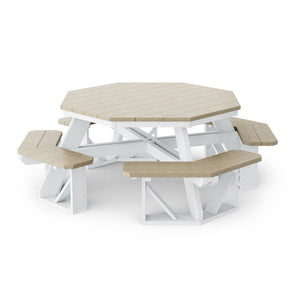 Heritage Octagon Picnic Table - The Charming Bench Company