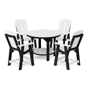 Heritage 5-Piece 48" Pub Counter Set - The Charming Bench Company