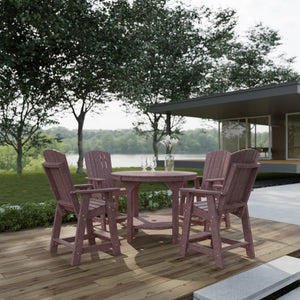 Heritage 5-Piece 48" Pub Counter Set - The Charming Bench Company