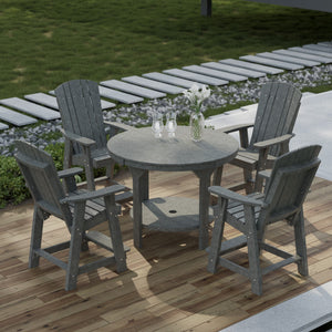 Heritage 5-Piece 48" Pub Counter Set - The Charming Bench Company