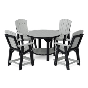 Heritage 5-Piece 48" Pub Counter Set - The Charming Bench Company