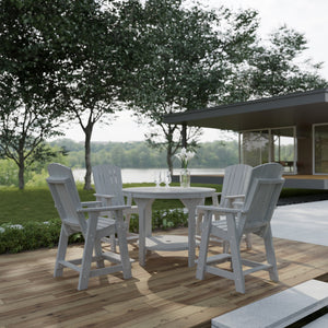 Heritage 5-Piece 48" Pub Counter Set - The Charming Bench Company