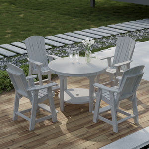 Heritage 5-Piece 48" Pub Counter Set - The Charming Bench Company