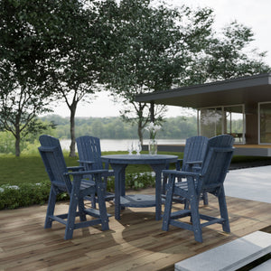 Heritage 5-Piece 48" Pub Counter Set - The Charming Bench Company