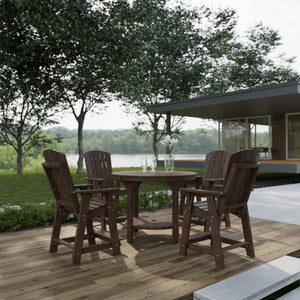 Heritage 5-Piece 48" Pub Counter Set - The Charming Bench Company