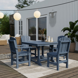 Heritage 5-Piece 44"x44" Dining Set - The Charming Bench Company