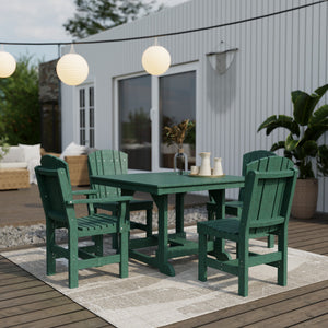 Heritage 5-Piece 44"x44" Dining Set - The Charming Bench Company