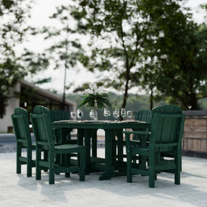 Heritage 7-Piece 44"x72" Dining Set - The Charming Bench Company